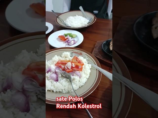 Sate Kambing Muda Polos Rendah Kolestrol