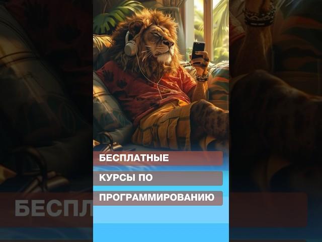 Бесплатные курсы по программированию ‍ #искусственныйинтеллект #нейросеть #программирование