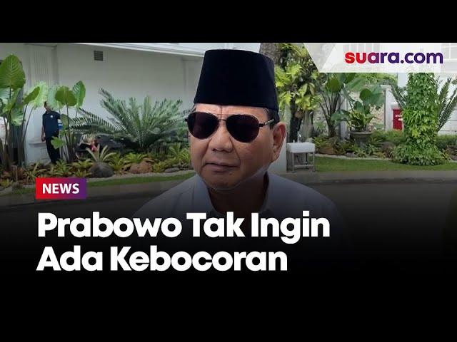 Respons Pernyataan Jokowi, Prabowo Tak Ingin Ada Kebocoran: BPK Harus Lebih Ketat Mengawasi