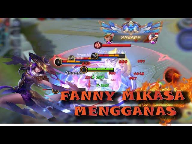 FANNY FREESTYLE - MIKASAA GAMEPLAY | Mobile Legends