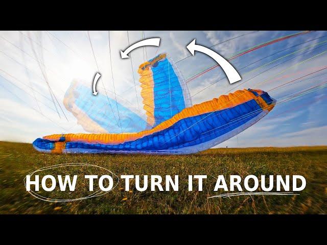 How To Turn Your Wing Around I Paragliding Tutorial