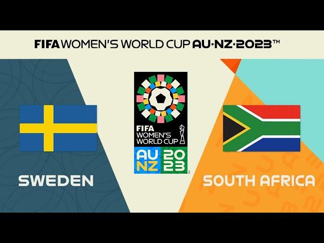 SWEDEN vs SOUTH AFRICAᴴᴰ 23.07.2023 - FIFA Women’s World Cup 2023 | FIFA 23