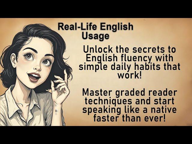 Unlock English Fluency || Graded Reader || Simple Daily Habits || Speak Like A Native
