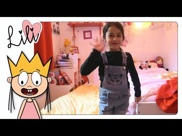 Sofia shows her Bedroom | Sofia's Room Tour | Princess Lili & KIDS Vlog #1