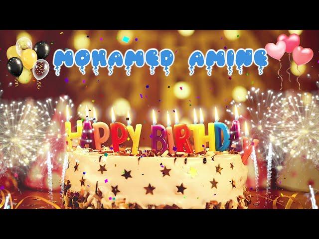 MOHAMED AMINE Birthday Song – Happy Birthday Mohamed Amine