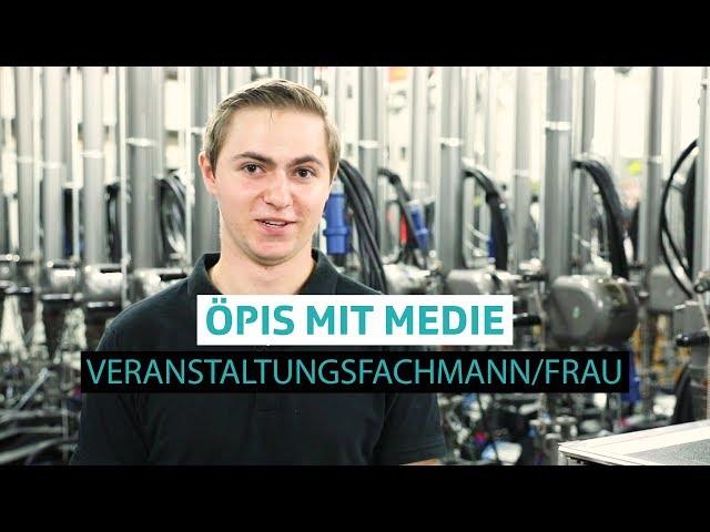 «Öpis mit Medie»: Lehre als Veranstaltungsfachmann/-frau bei SRF