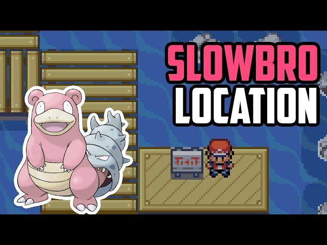 How to Catch Slowbro - Pokémon FireRed & LeafGreen