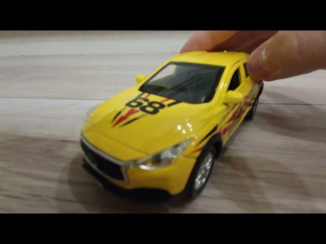 12 Cars and Police Car Modern Diecast 4k Video.