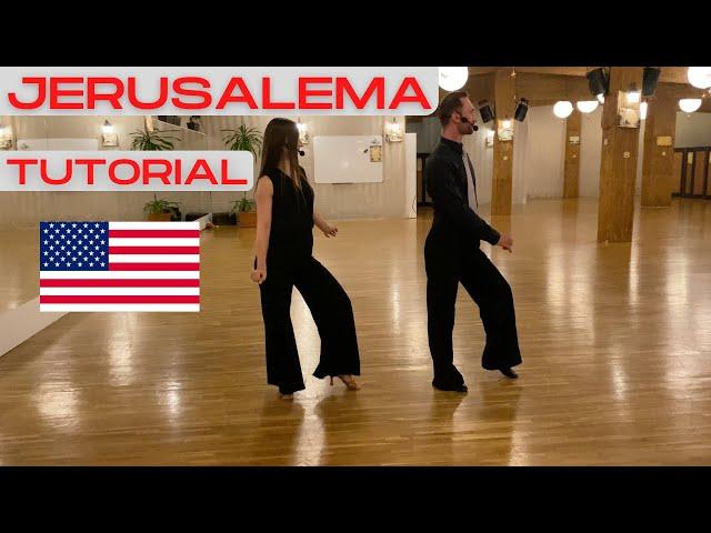 Jerusalema TUTORIAL | Dance Steps explained step by step by Loga Dance School
