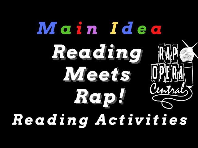 Main idea and Suppporting Details Middle School Worksheets Using Rap Songs (Link in Description)