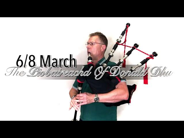 The Piobaireachd of Donald Dhu - Duncan MacRae bagpipes SL10