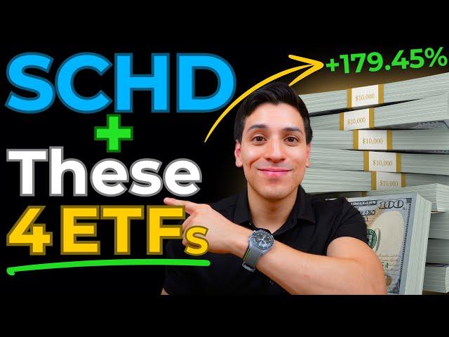 4 Best ETFs to PAIR with SCHD to Get Rich EASILY!