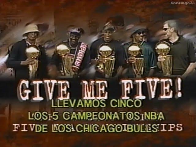 Give Me Five! The Chicago Bulls Five NBA Championships (Subtitulado en Español) (1997)