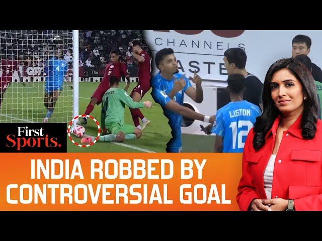 India V Qatar: Did Referee Blunder End India's World Cup Dream? | First Sports With Rupha Ramani