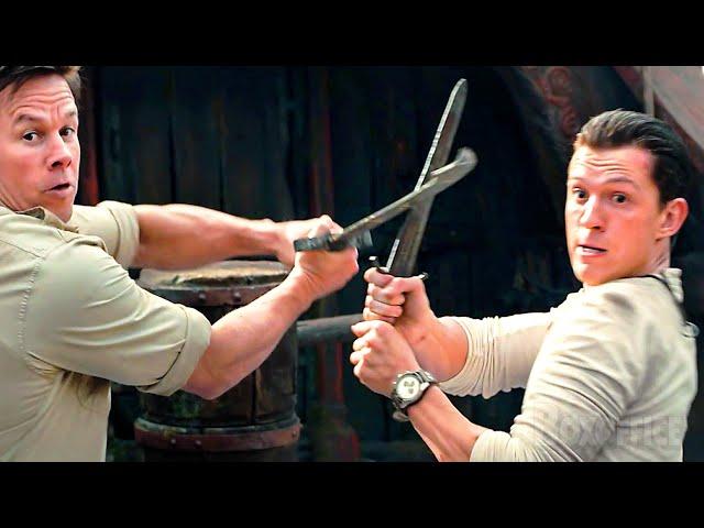 Nathan Drake and Sully brought swords to a gunfight | Uncharted | CLIP