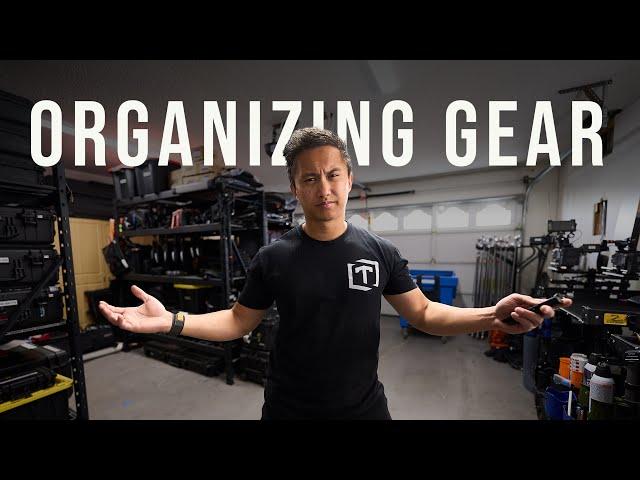 How to Organize Camera Gear Like a PRO