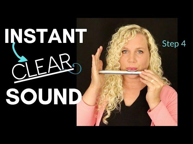 How to Make a Sound on the Flute for Beginners (instant clear sound!)