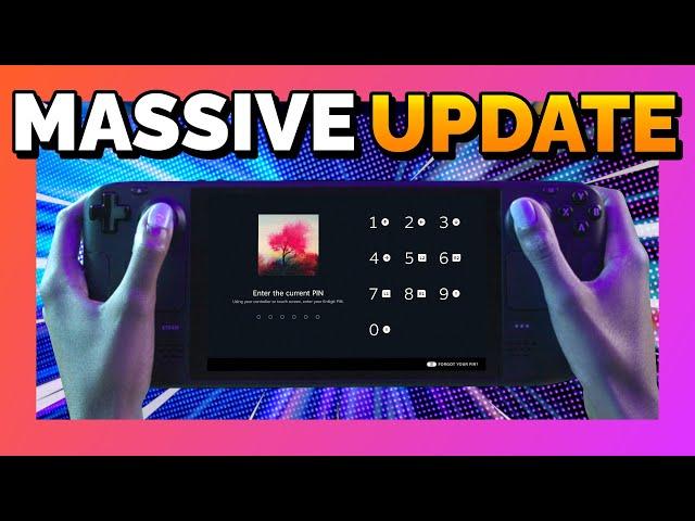 22 new features landed in the BIGGEST Steam Deck update. Ever.