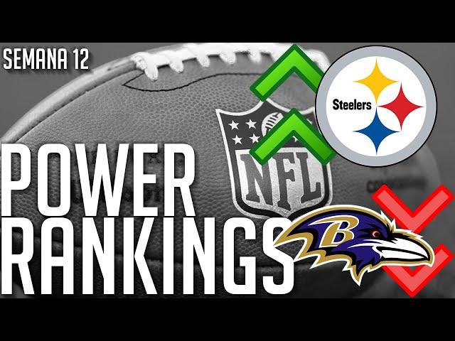 NFL POWER RANKINGS SEMANA 12 | TEMPORADA 2024