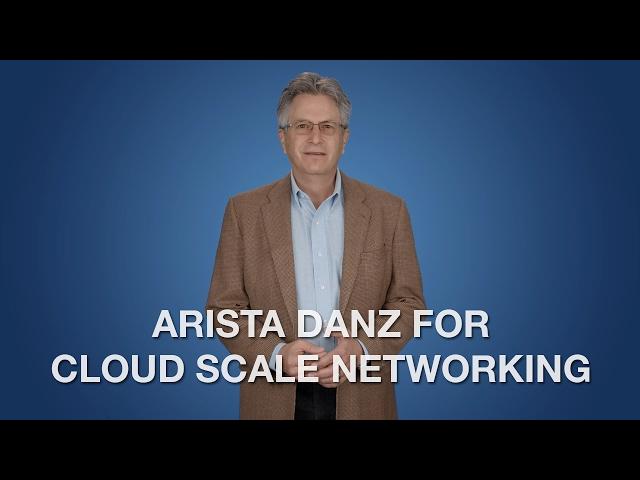 Arista DANZ for Cloud Scale Networking