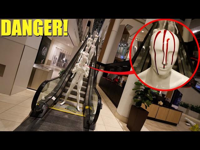 IF YOU SEE MANNEQUINS MOVING IN A MALL, RUN!