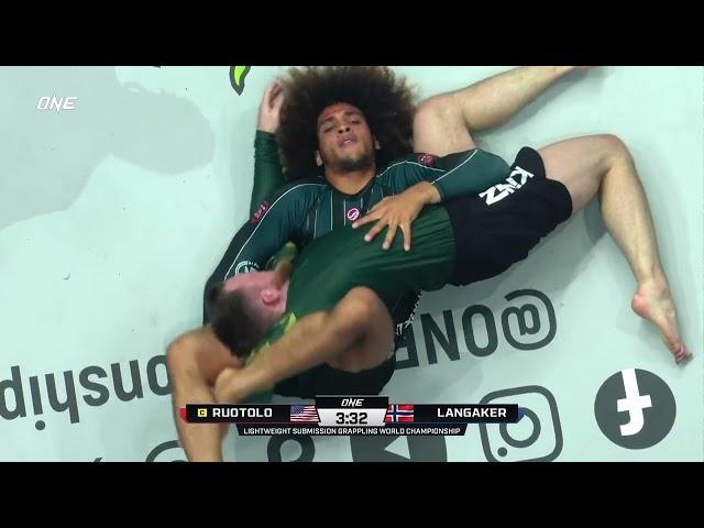 Kade Ruotolo vs Tommy Langaker ONE Championship Japan full match