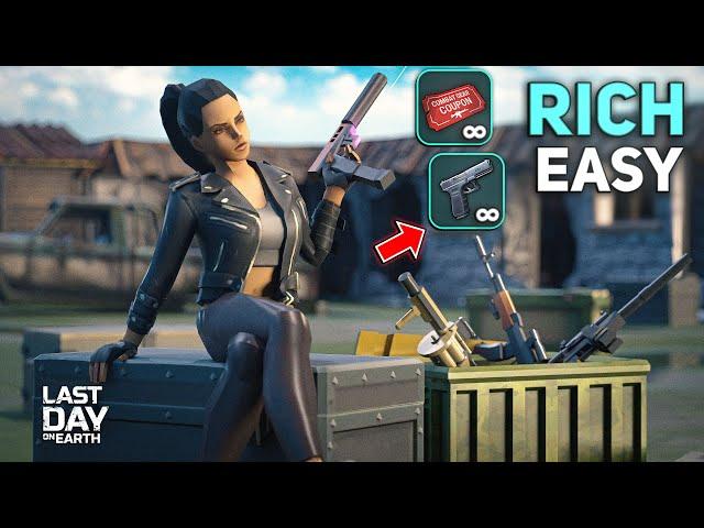 USE THIS GRENADE TRICK AS A BEGINNER TO GET RICH! - Last Day on Earth: Survival