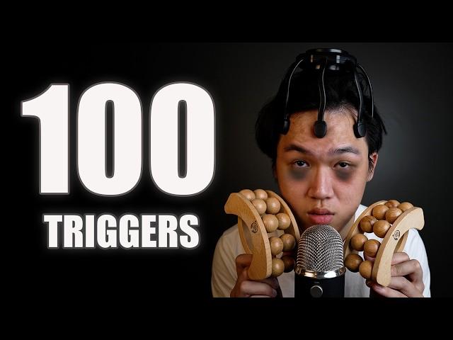 [ASMR] 100 Trigger For TINGLIEST Sleep Tonight...