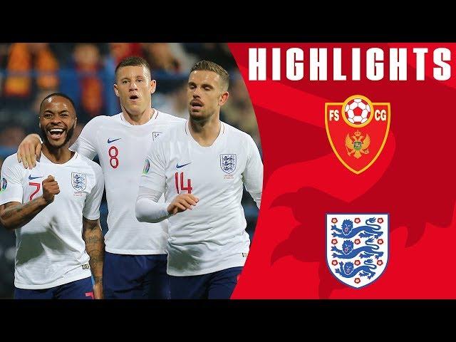Montenegro 1-5 England | Barkley Brace & Sterling Shines Again! | Euro 2020 Qualifiers | England