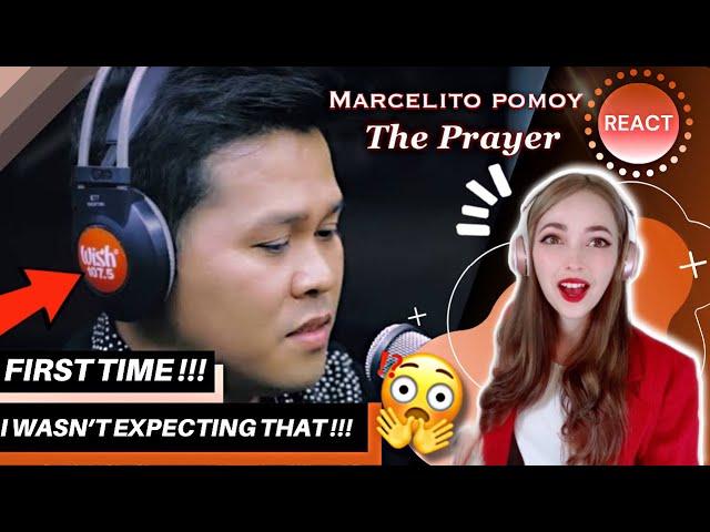 FIRST TIME REACTING to MARCELITO POMOY - THE PRAYER