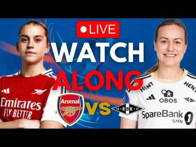 ARSENAL WOMEN VS ROSENBORG WOMEN LIVE FULL MATCH | UEFA WOMEN'S CHAMPIONS LEAGUE