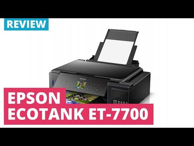 Printerland Review: Epson EcoTank ET-7700 A4 Colour Multifunction Inkjet Printer