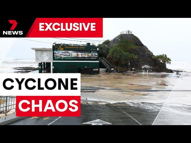 SPECIAL COVERAGE: Reporting on the frontline of Cyclone Alfred | 7NEWS