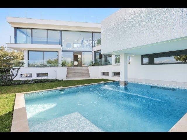 SWONSP4469 Stunning high class villa for sale in Nova Santa Ponsa with sea views