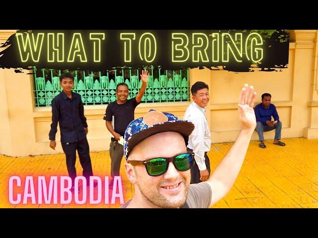 What To Bring / Not Bring To Cambodia - Watch This Before Moving