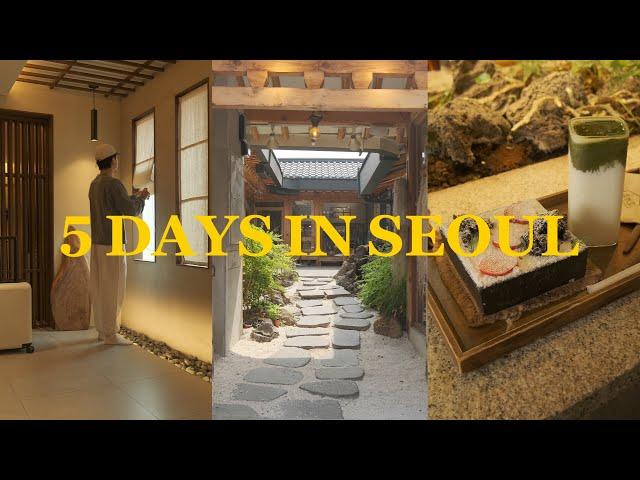 5 Days in Seoul | cafe hopping, delicious food, shopping, architecture, & traveling with my gf!