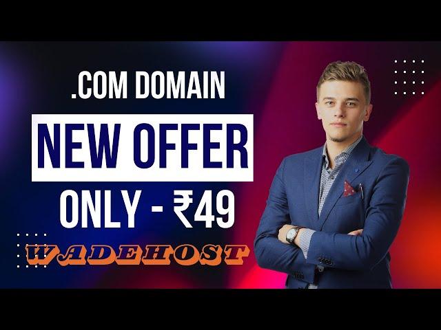 .COM, .IN Domain Cheap Price 2024 | Today Domain Offer | Com Domain Offer | .COM domain offer