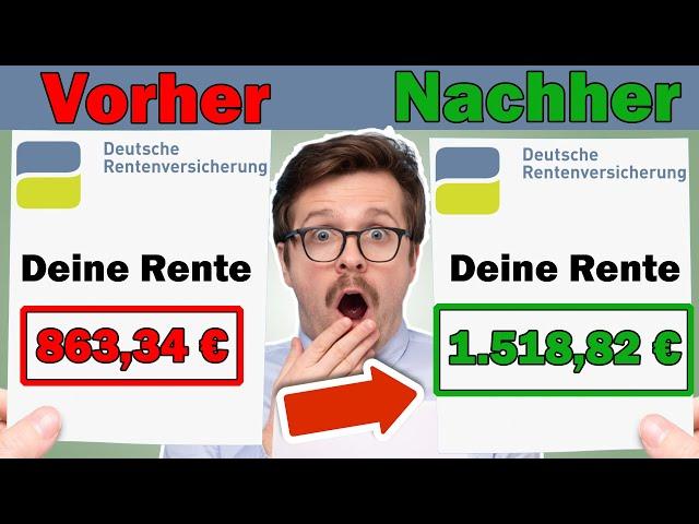 2 LEGALE Tricks die Rente ENORM zu erhöhen(Kennt fast NIEMAND)