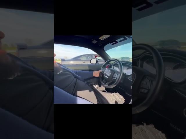 SRT8 charger vs  SCAT PACK challenger #youtubeshorts