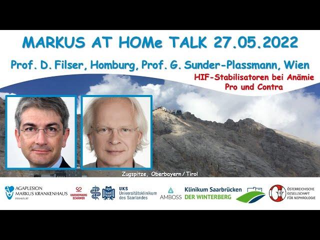 HIF Stabilisatoren bei Anämie - Pro und Kontra - Prof. Danilo Fliser und Prof. Gere Sunder-Plassmann