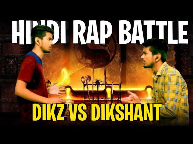 Dikz Vs Dikshant - Official Music Video | Prod. By Vamz | Hindi Anime Rap
