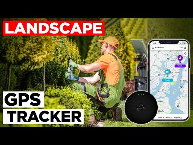 Landscape GPS Tracker For Lawn Care Businesses