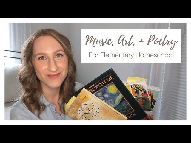 Our Favorite Resources For Music, Art, and Poetry For Homeschool // Preschool and Kindergarten