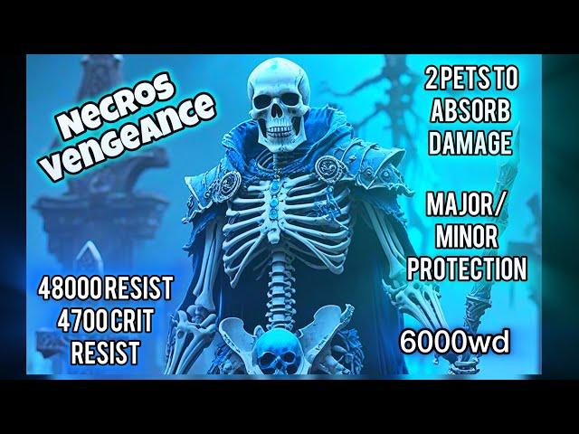 ESO  NECROS VENGEANCE  Work in progress PVP Necromancer Build Check this!