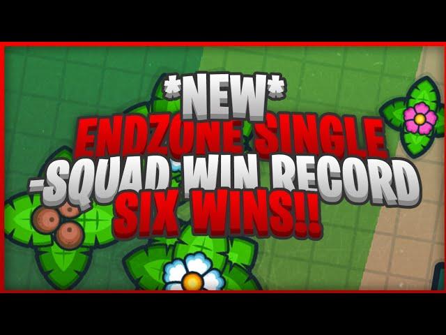 NEW ENDZONE SINGLE-SQUAD WIN RECORD *6 WINS* | ZombsRoyale