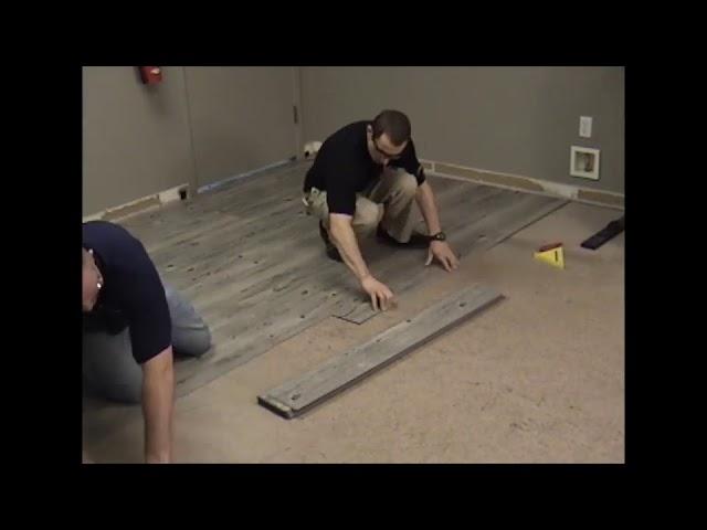 how to install SPC click flooring