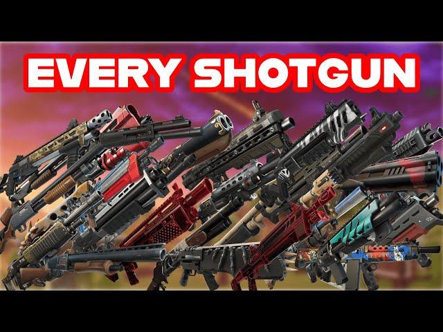 Ranking EVERY SHOTGUN In FORTNITE HISTORY From WORST To BEST