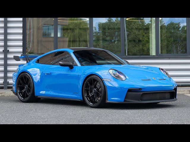 2022 Porsche 911 992 GT3 - Shark Blue - Walkaround (4K)