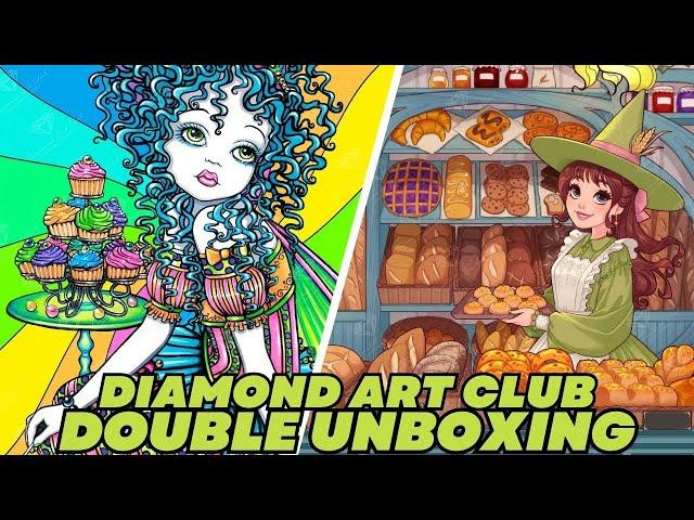 Double Diamond Art Club Unboxing - The Witch's Bakery and Buttercup