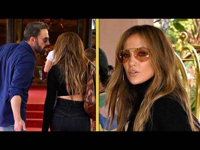 Jennifer Lopez and Ben Affleck Look Tense During Reunion With Kids Amid Divorce